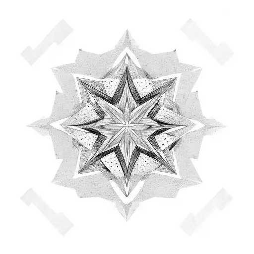 Star Geometric Pattern
