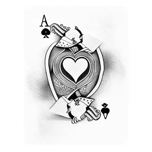 Ace Of Hearts Card