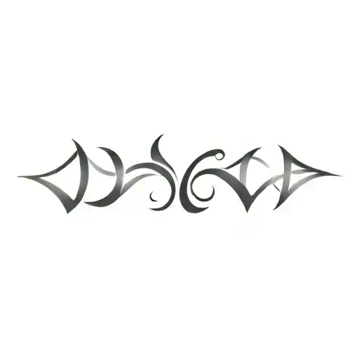 Coverup Abstract Patterns With Black