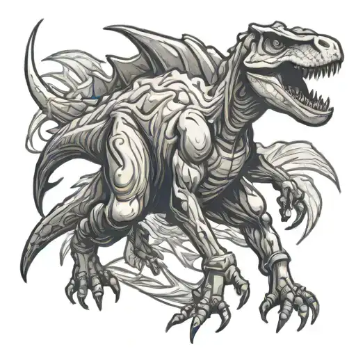 Dinosaur Ninja Themed