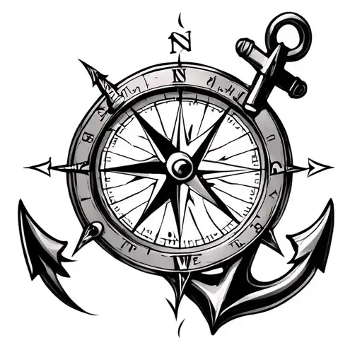 Anime Compass And Anchor