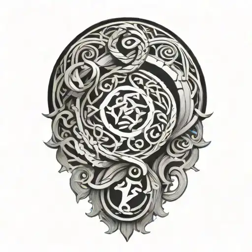 Stoic Symbols Intertwined