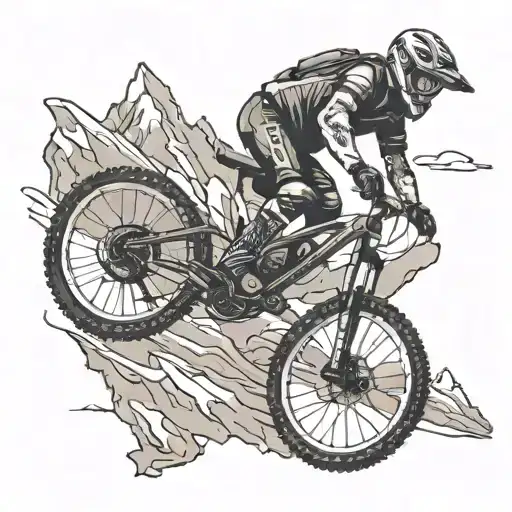 Mountain Bike Jumping