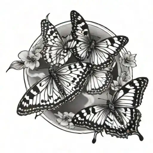 Butterflies And Love You To The Moon