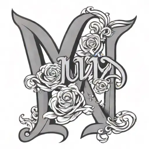 Mum Caligraphy Script