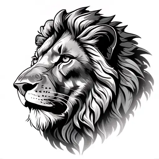 Lion Of Judah Realistic Cross