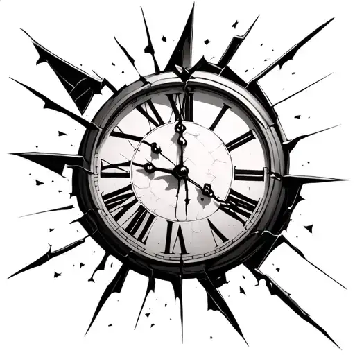 Broken Clock Broken But In An Elegant Style