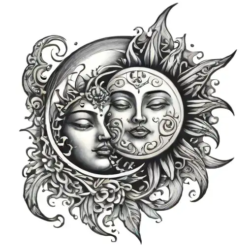 Moon And Sun