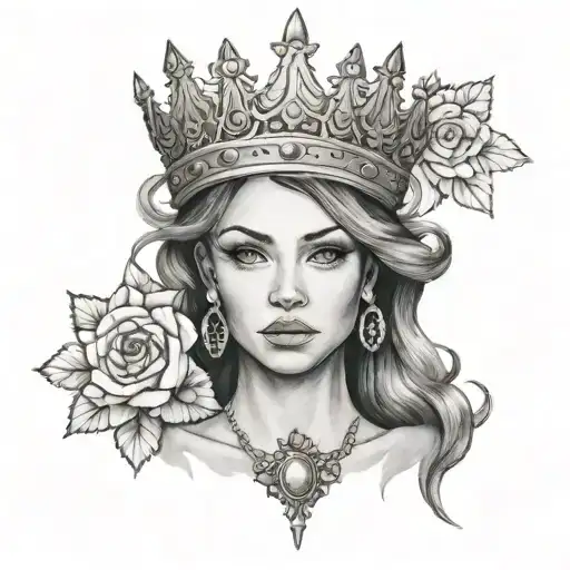 Marissia With A Crown Made