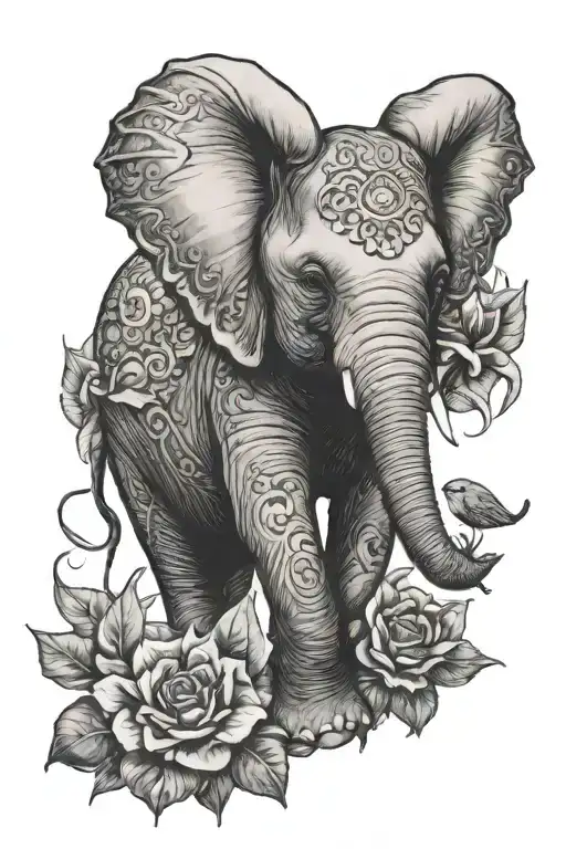 Memorial For My Baby Elephant