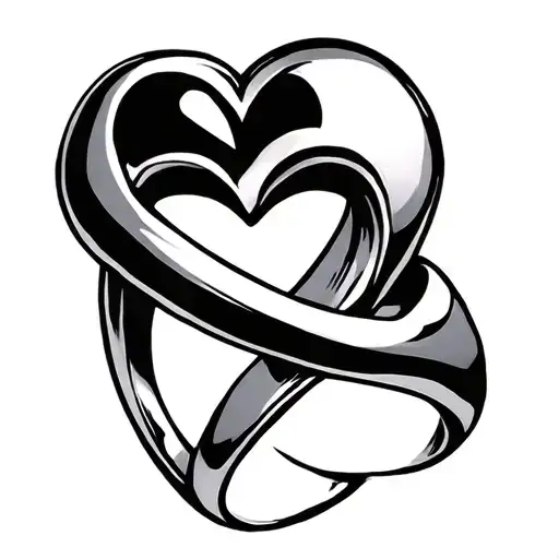 Heart -Shaped Compromise Ring