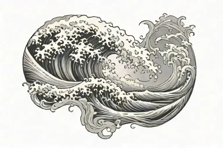 Waves Crashing In The Background