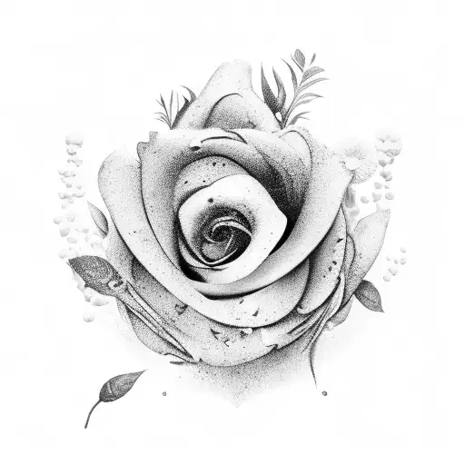 A Dream-like Scene Of A Flower Gracefully Transforming Into A Warrior