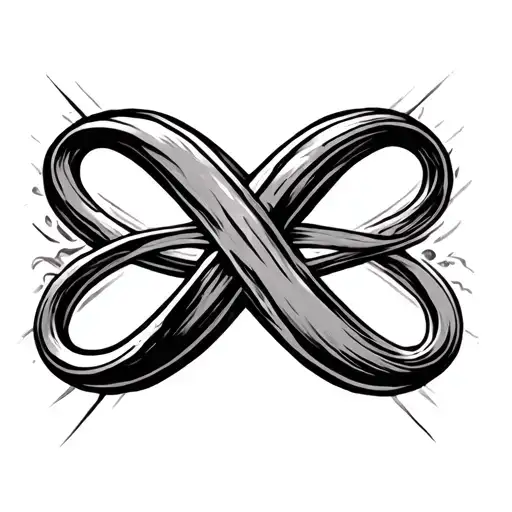 Infinity Symbol With Z Hdden In It