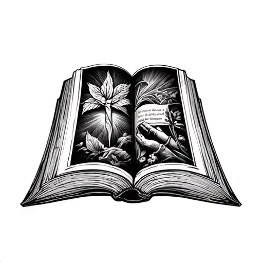 Book Of Psalms Leg Sleeve