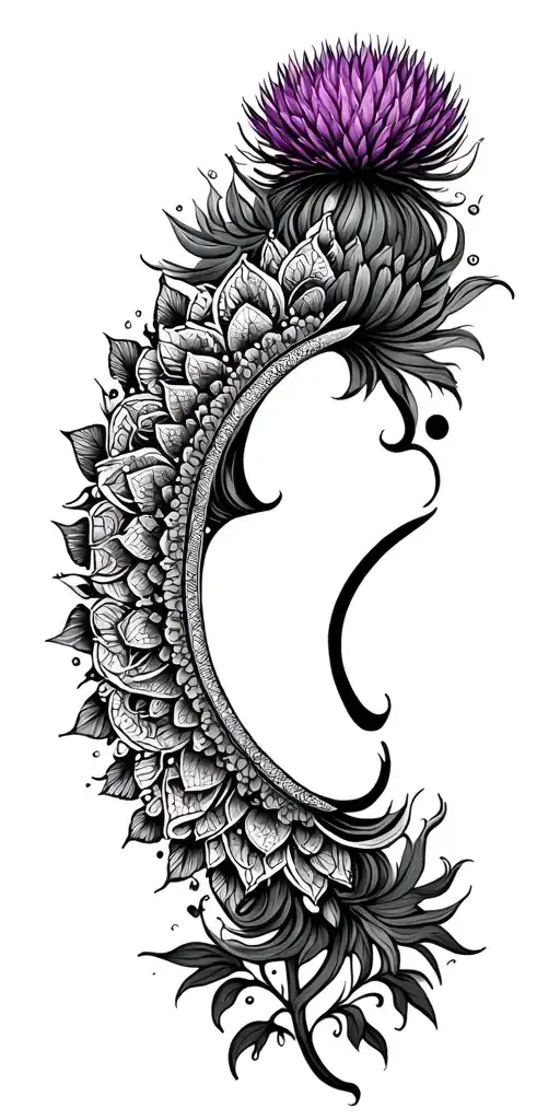 Mandala India Thistle Gentle Yoga Pose