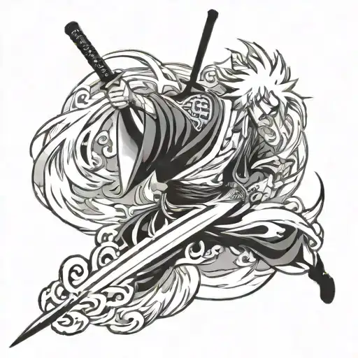 Bleach Bankai Tattoo Design