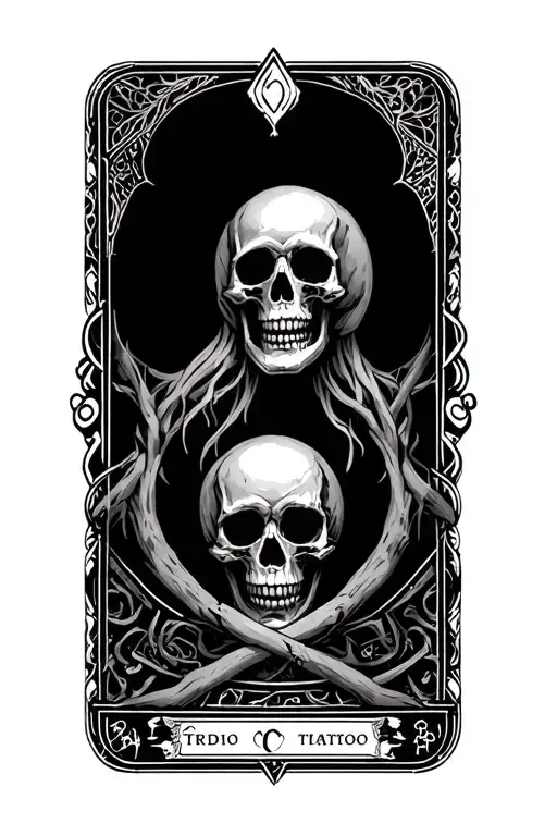 Skulls Tarot Carde