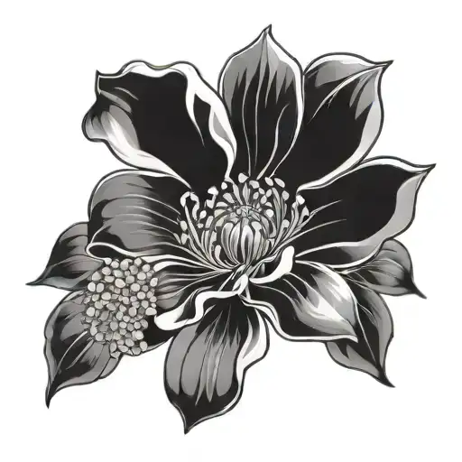 January Birth Stone And Flower