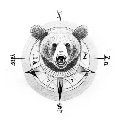 Bear With A Compass