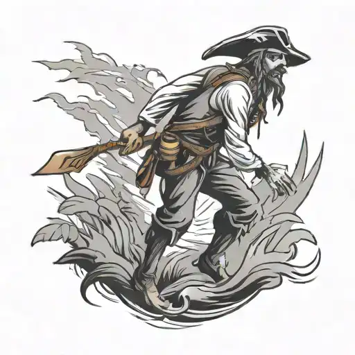 Trail Running Pirate