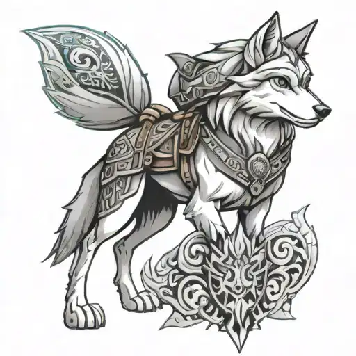 Zelda Twilligth Princess Wolf Link