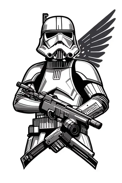 Star Wars That Incorporates Service To Country Usa