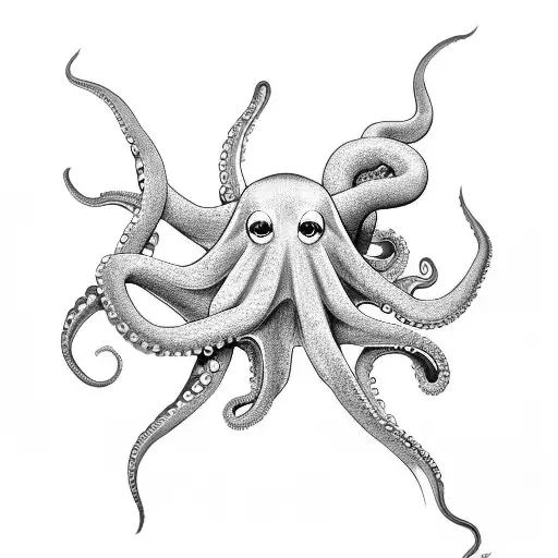Octopus But With Eyes Instead Of Suction Cups