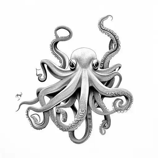 Octopus But With Eyes Instead Of Suction Cups