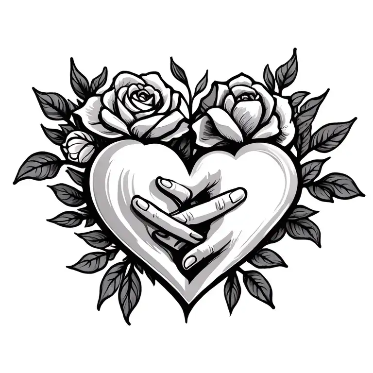 Simple Meaningful Love Tatoo Design