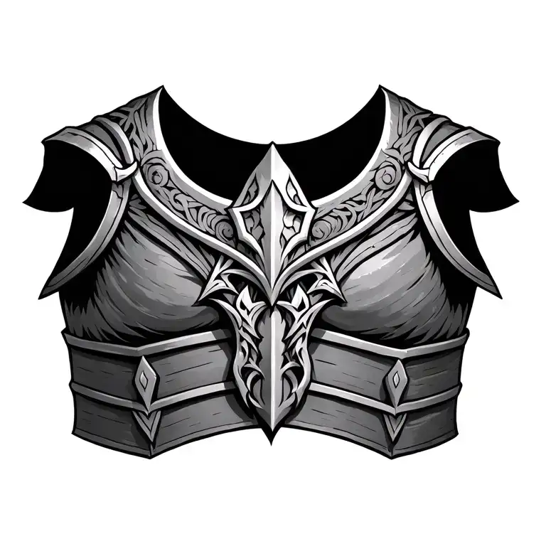 Norse Ruin Chest Piece For Always Return Home Design Ideas