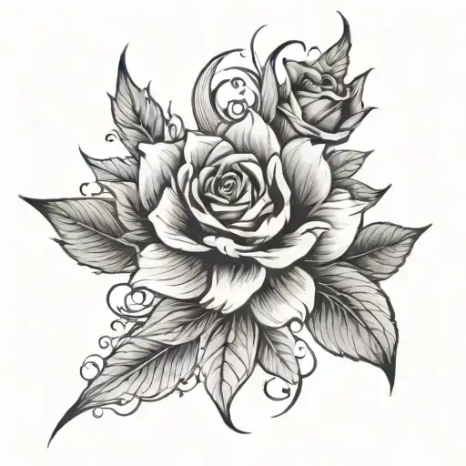 Cover Up Tattoo For Leg