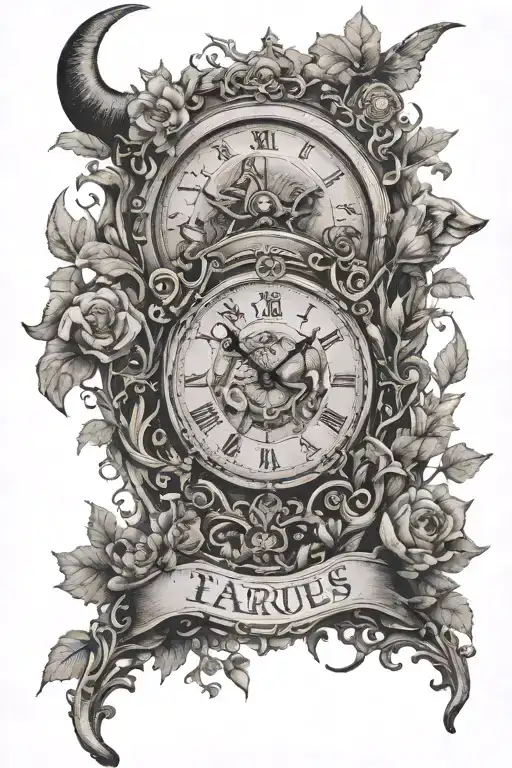 Taurus Family Clock Forest
