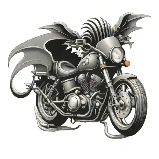 Dragon Motobike V Twin Motor Bike