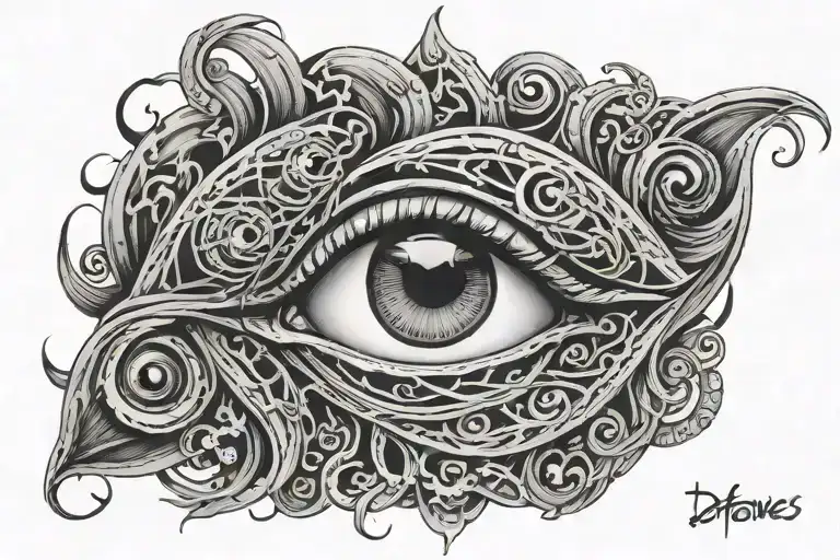 Deftones Ohms Album Cover Eyes