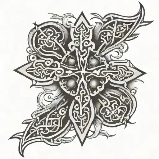 Irish Cross Intertwined