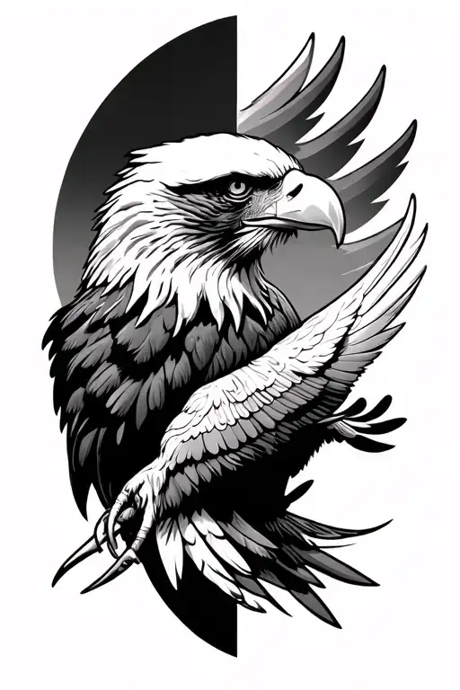 Eagle Half Sleeve