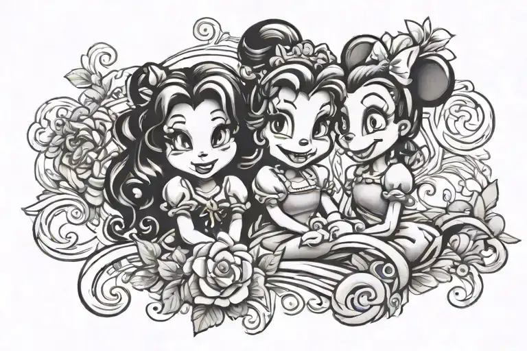 Disney Best Friends Girlie