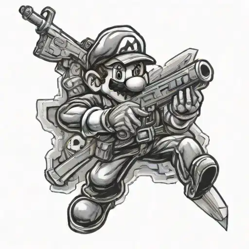 Ak47 Mario