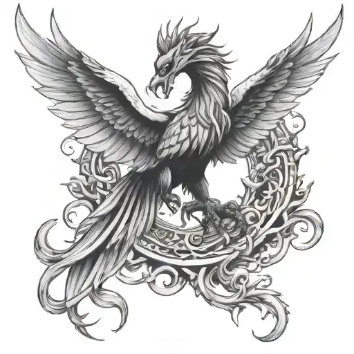 Phoenix And Dragon Mix