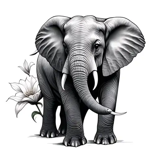 Elephant And Lilly's Wrapped