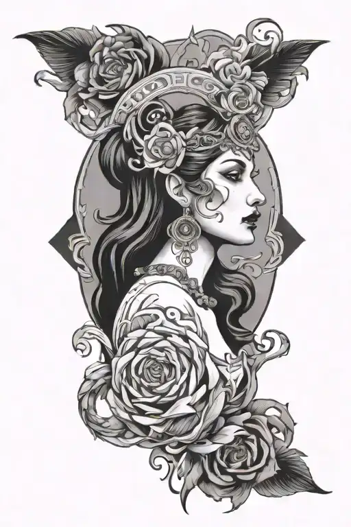 Hecate Goddess Emerging