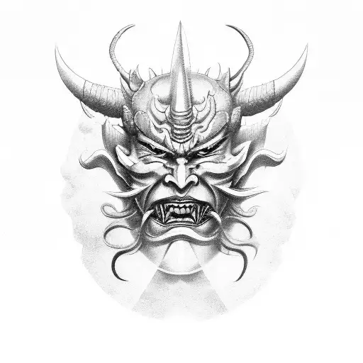 Hannya Mask God And Evil