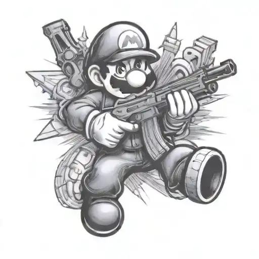 Ak47 Mario