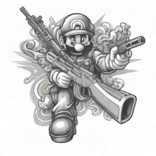 Ak47 Mario