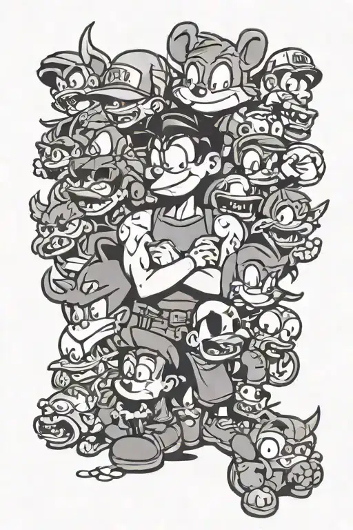 90'S Cartoon Characters