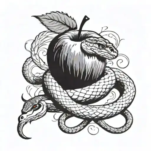 Apple And Snake