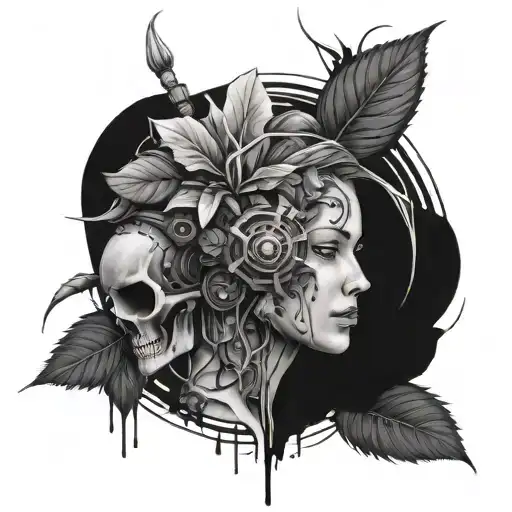 Cyberpunk And Plants