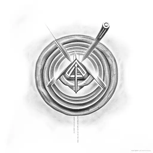 A Realistic Depiction Of The Greek Letter Psi Emerging From A Dna Spiral