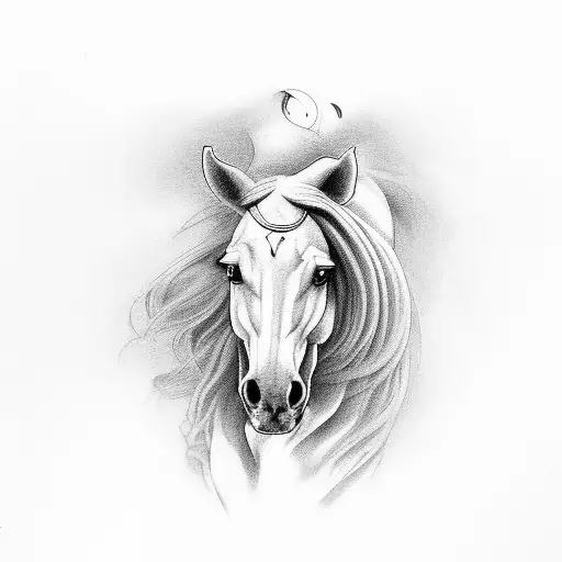 The Horse Paweth In The Valley And Rejoiceth In His Strength